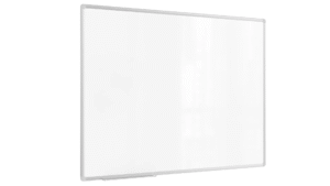 OUTLET Lavagna magnetica bianca cancellabile a secco (cornice in alluminio EXPO) 120x90 cm