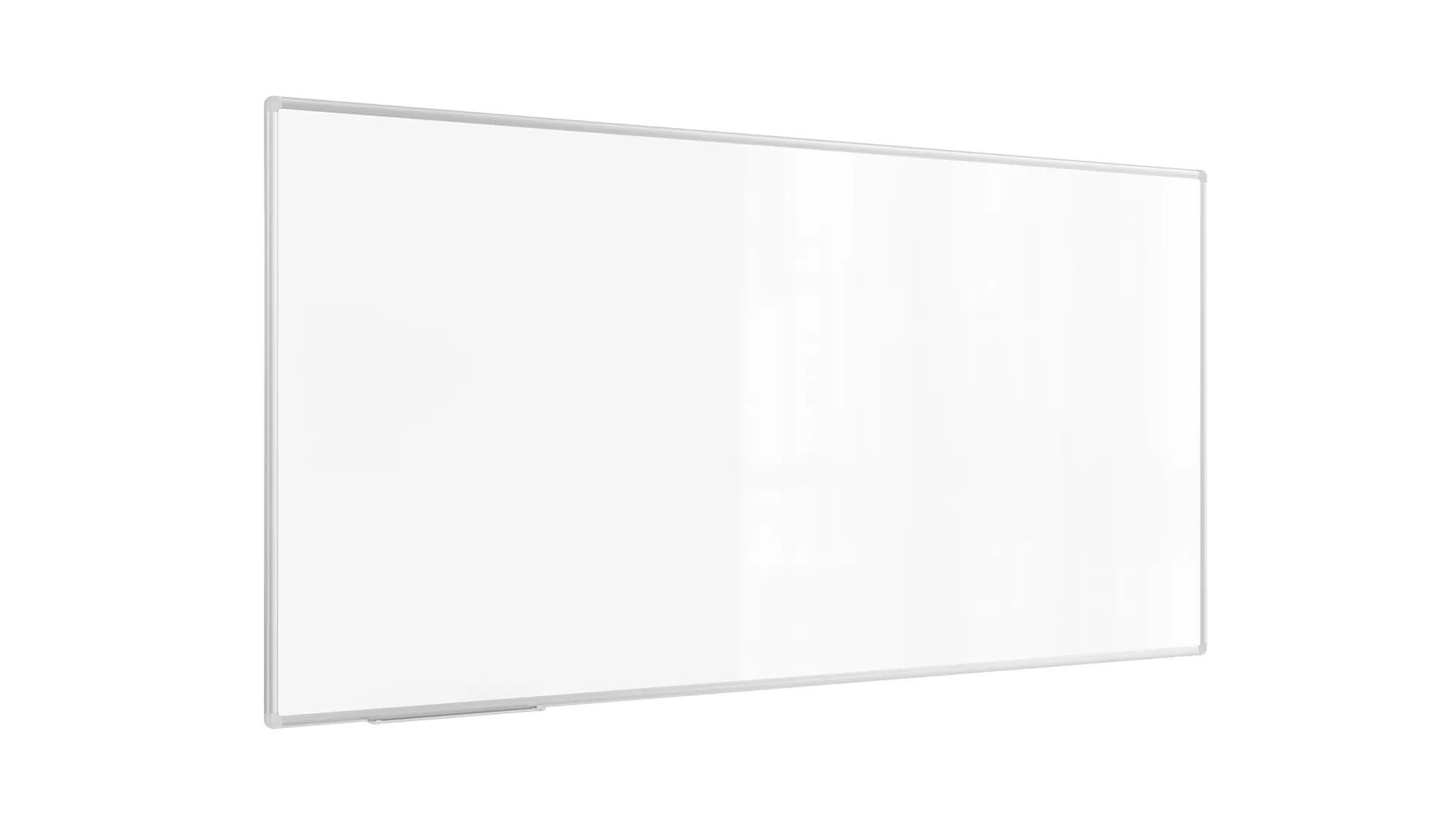 OUTLET Lavagna magnetica bianca cancellabile a secco (cornice in alluminio EXPO) 200x100cm