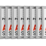 10x Cornice a scatto A4 argento con profilo a scatto