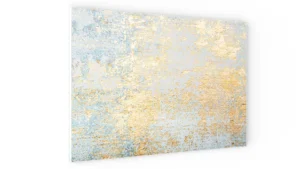 OUTLET Lavagna magnetica in acciaio CEMENTO DORATO 90x60cm METALboards lastra adatta per tutti i tipi di calamite
