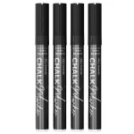 Set pennarelli a gesso liquido ALLboards - 4 pezzi - nero