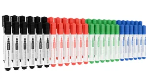 Set pennarelli per lavagne bianche ALLboards – 4 colori x 12 – 48 pezzi