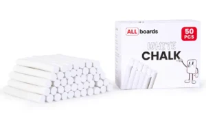 Set gessetti per lavagne - 50 pezzi, colore bianco