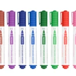 Set di pennarelli per lavagne cancellabili ALLboards – 1 x 12 colori - 12 pezzi