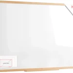 Lavagna magnetica cancellabile 150x100 cm con cornice in faggio ALLboards DESIGN