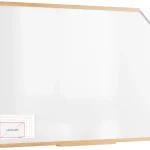 Lavagna magnetica cancellabile 180x120 cm con cornice in faggio ALLboards DESIGN