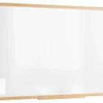 Lavagna magnetica cancellabile 200x100 cm con cornice in faggio ALLboards DESIGN