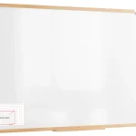 Lavagna magnetica cancellabile 200x120 cm con cornice in faggio ALLboards DESIGN