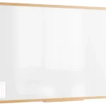 Lavagna magnetica cancellabile 240x120 cm con cornice in faggio ALLboards DESIGN