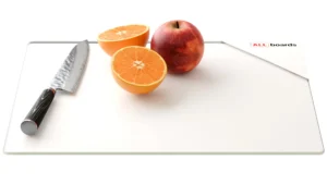 Tagliere in vetro BIANCO 30×40 cm tagliere piano in vetro per cucina protettivo
