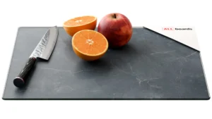 Tagliere in vetro ANTRACITE MARMO 30×40 cm tagliere piano in vetro per cucina protettivo