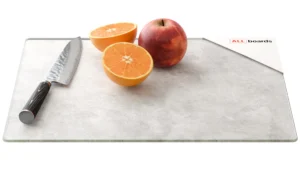 Tagliere in vetro CEMENTO 30×40 cm tagliere piano in vetro per cucina protettivo