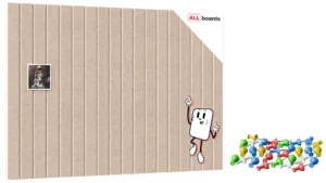 Pannelli in feltro a parete 90x60 cm sabbia