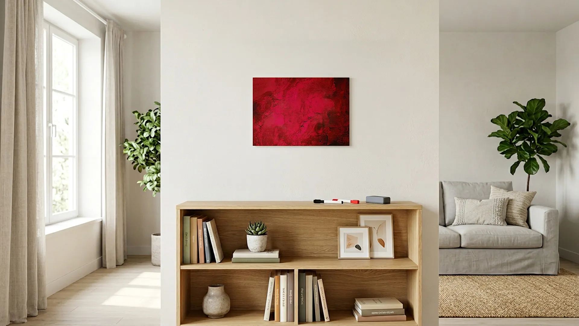 Lavagna per calamite METALboards, rosa Alessandra 60x40 cm + accessori GRATIS - immagine 4