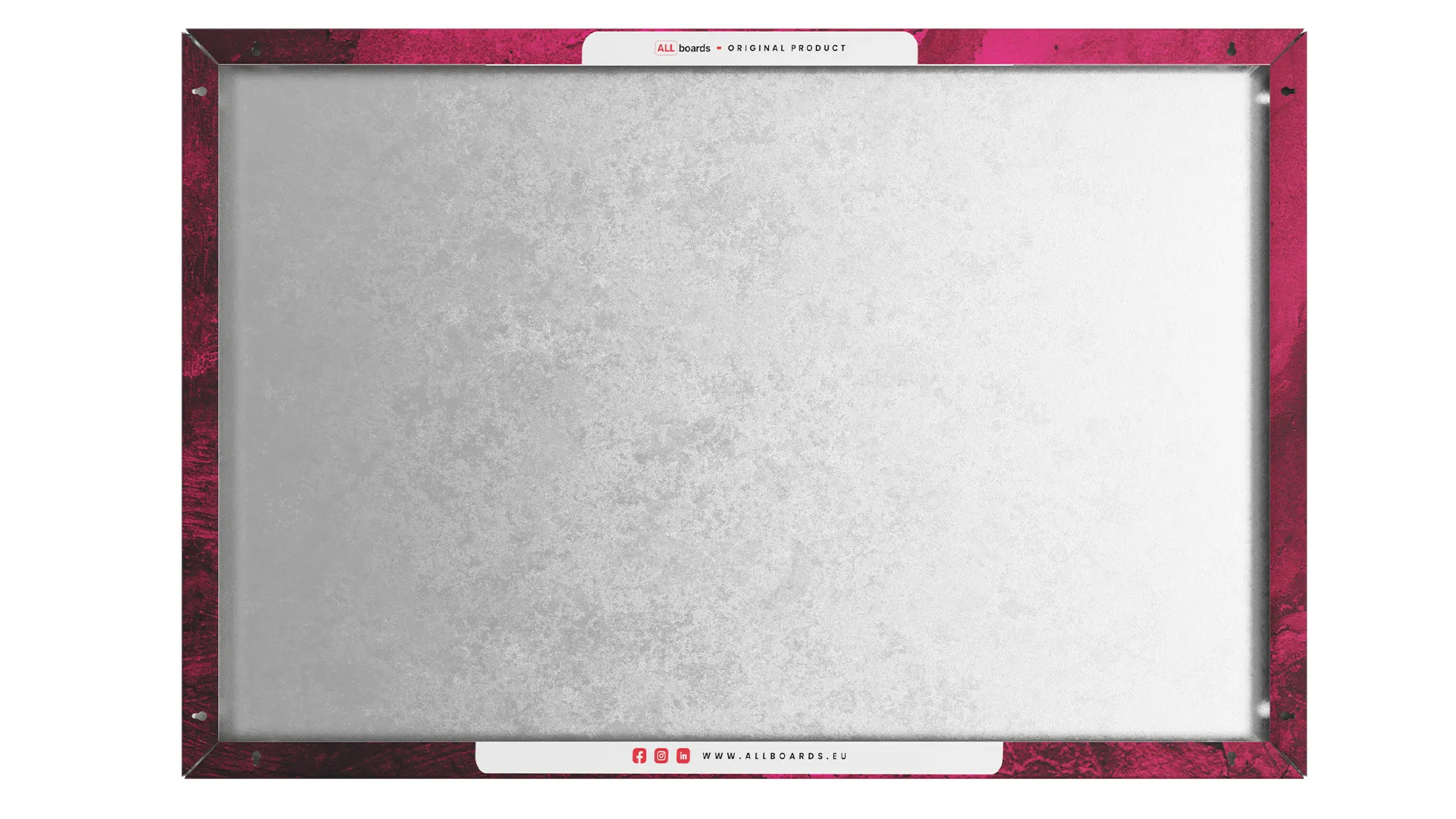 Lavagna per calamite METALboards, rosa Alessandra 60x40 cm + accessori GRATIS - immagine 8