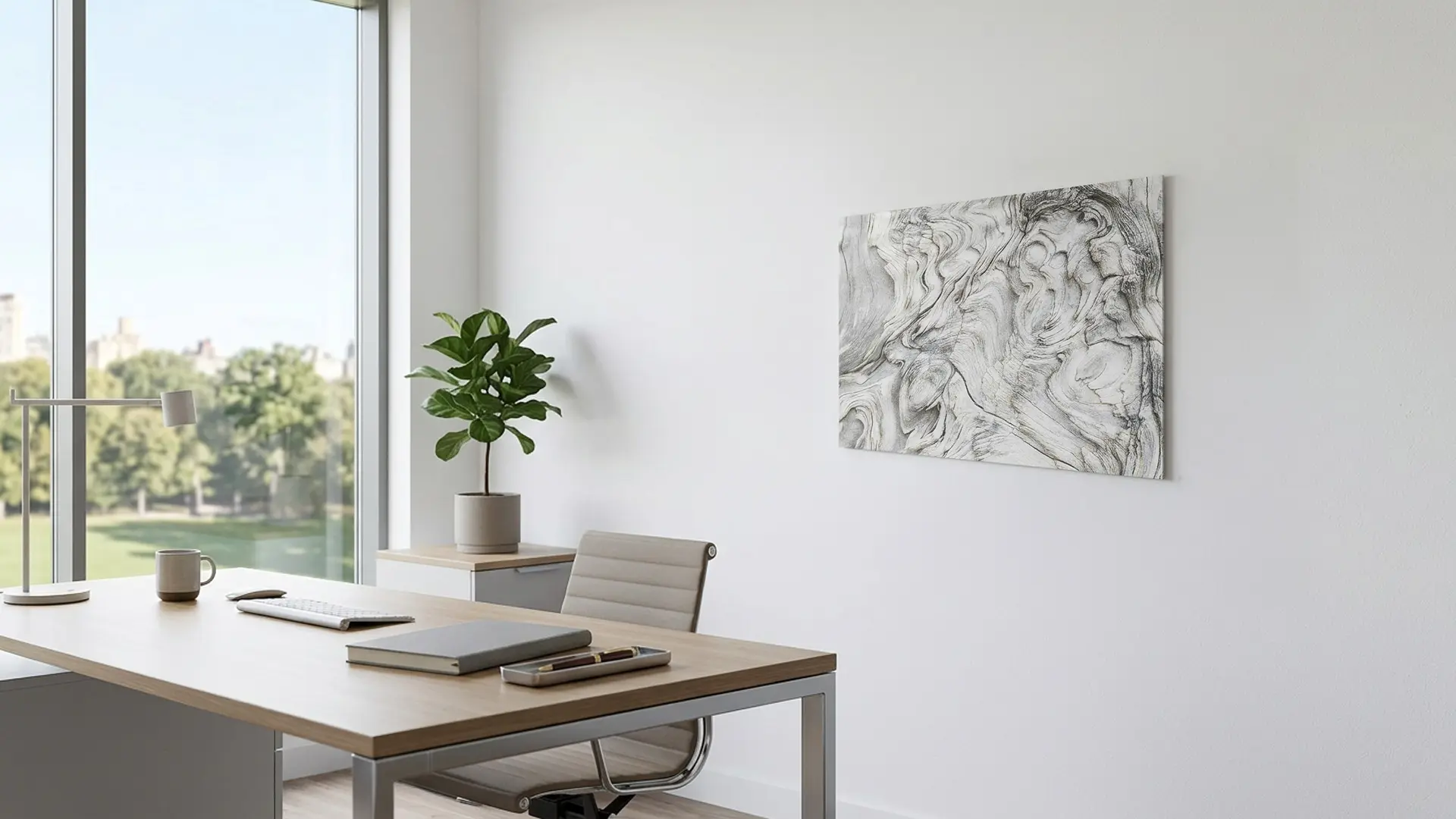 Lavagna per calamite METALboards, legno pietrificato 90x60 cm + accessori GRATIS - immagine 11