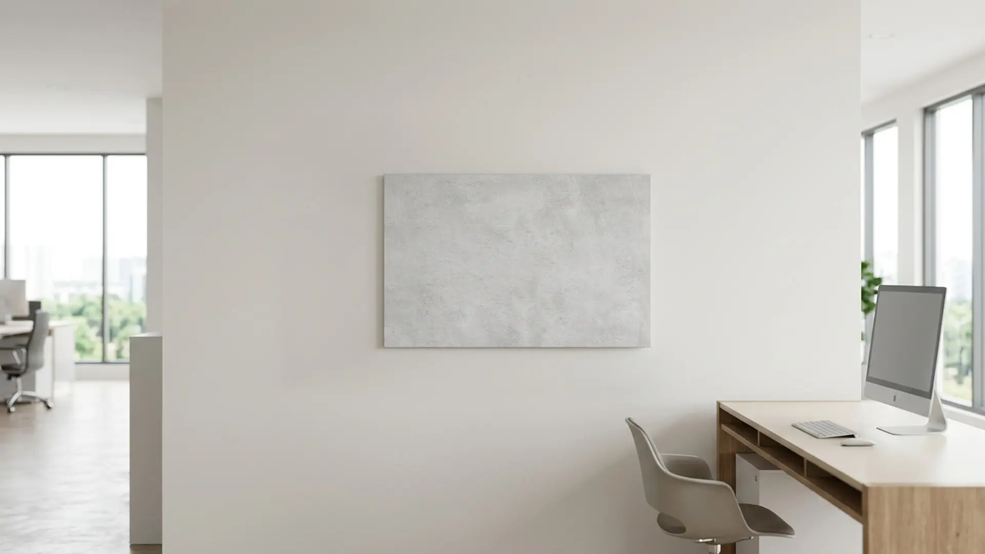 Lavagna per calamite METALboards, cemento II 90x60 cm + accessori GRATIS - immagine 11