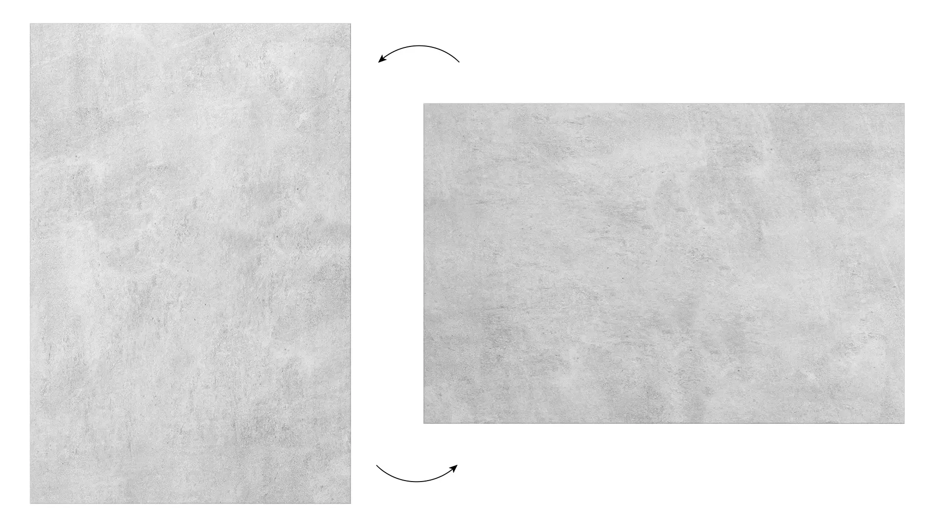 Lavagna per calamite METALboards, cemento II 90x60 cm + accessori GRATIS - immagine 5