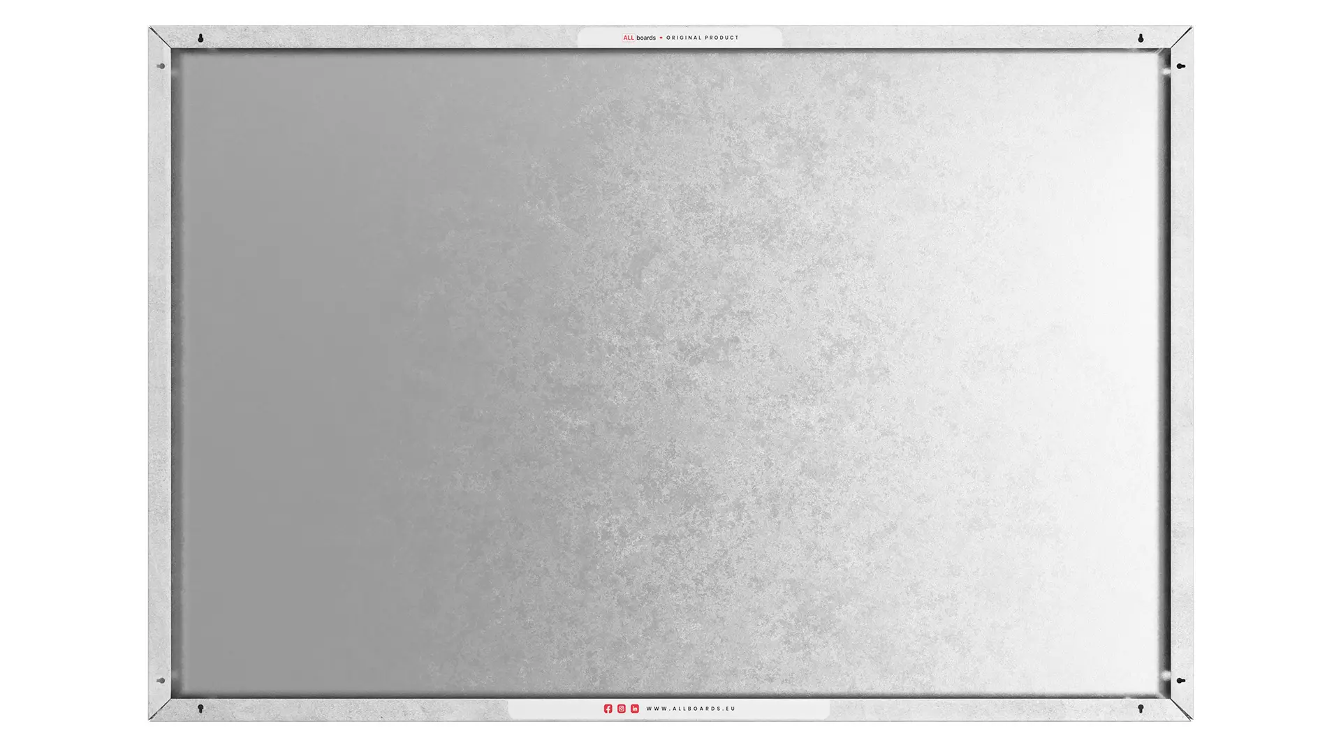 Lavagna per calamite METALboards, cemento II 90x60 cm + accessori GRATIS - immagine 8