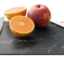 Tagliere in vetro MARMO NERO 30×20 cm
