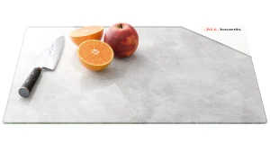 Tagliere in vetro CEMENTO 50×40 cm