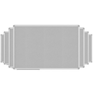Cornice in alluminio - grigio