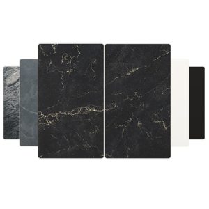 Tagliere Coprifornelli in Vetro 2 Pezzi 52x30cm